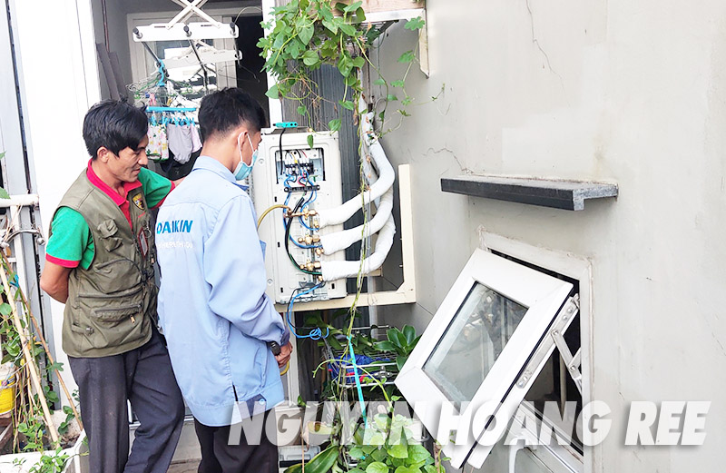 Sửa chữa máy lạnh tại chung cư